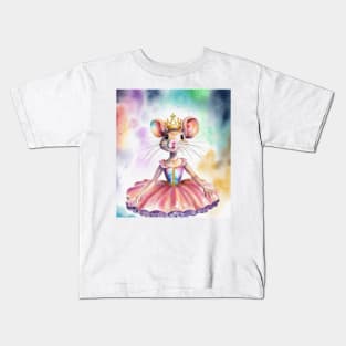 Mouse ballerina Kids T-Shirt